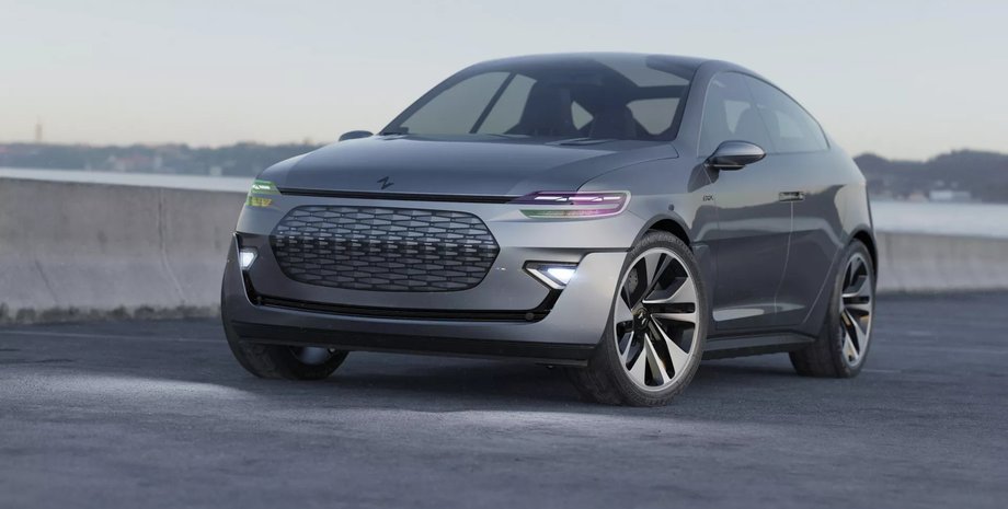 Hiperon Fosslin, електромобіль Hiperon, малайзійський електромобіль, електричний кросовер