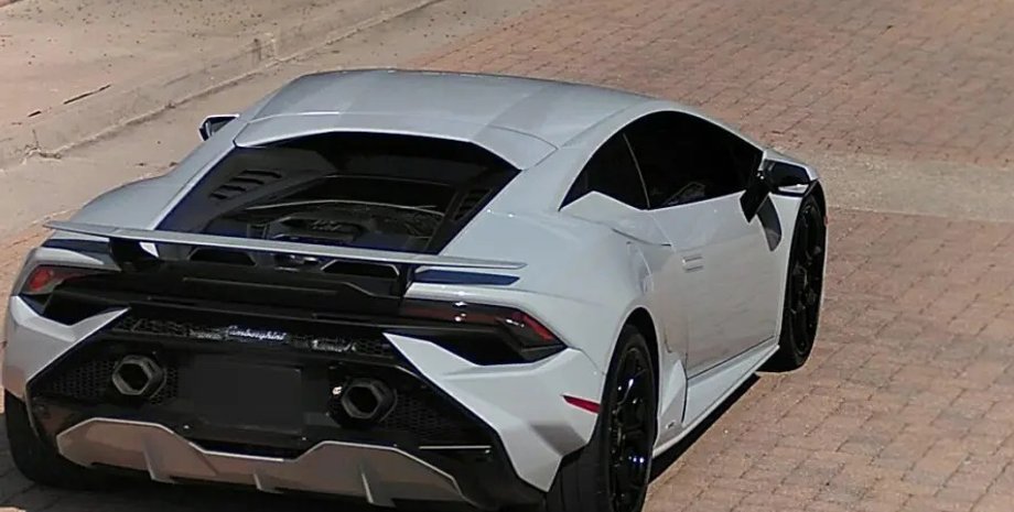 Lamborghini Huracan, суперкар Lamborghini Huracan, Крис Брайант, угон авто, суперкар Lamborghini Huracan, Крис Брайант