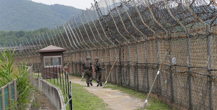 Демилитаризованная зона между КНДР и Южной Кореей