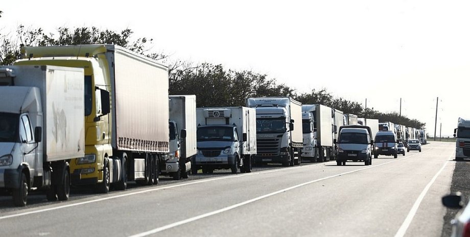 крым фуры, въезд в крым, оккупированные территории, крымский мост, керченский мост