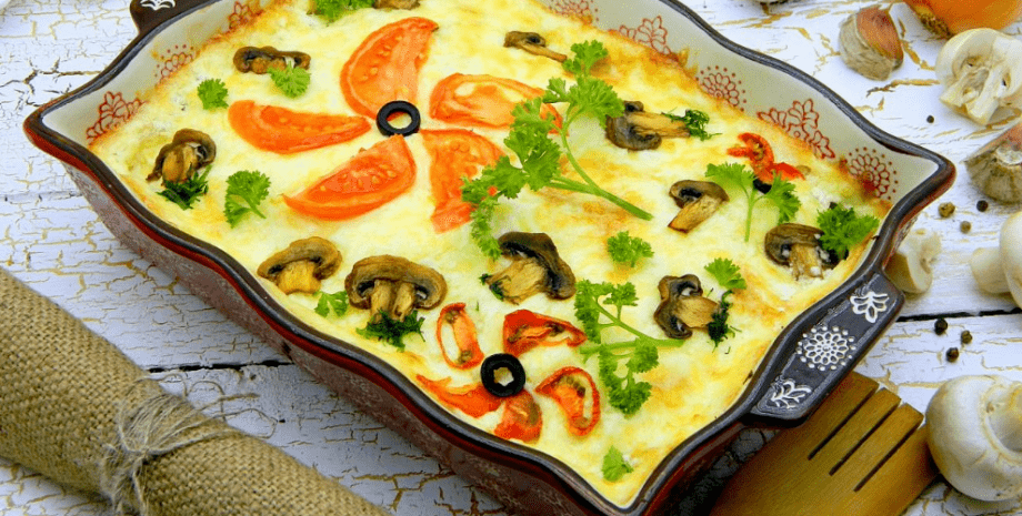 Запеченое мясо блюдо, еда, запеканка, ужин, обед