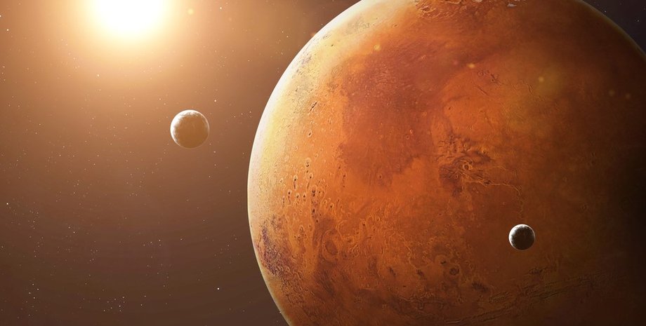 Марс, супутники Марса