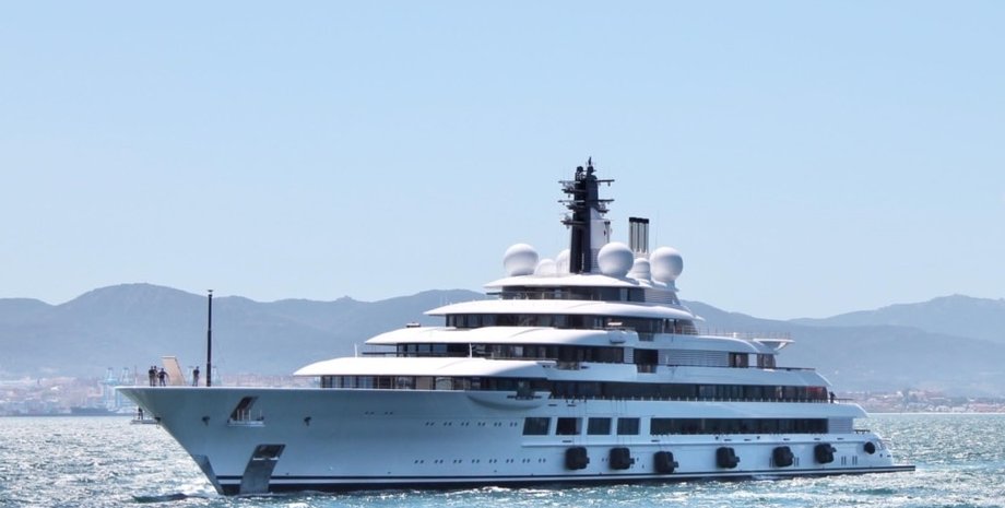 президент РФ Володимир Путін, заарештована супер'яхта, ремонт яхти, вартість яхти "Шахерезада"