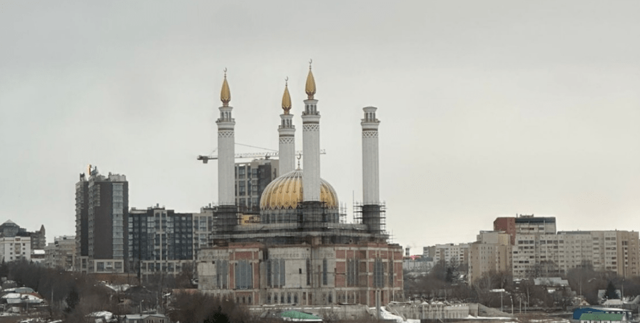 мечеть в уфе, упал купол мечети, Ар Рахим, купол Ар Рахим