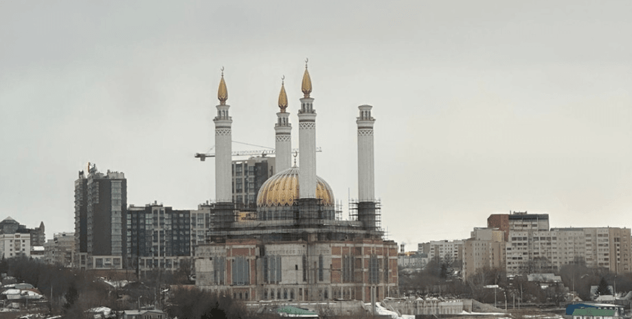 мечеть в уфе, упал купол мечети, Ар Рахим, купол Ар Рахим