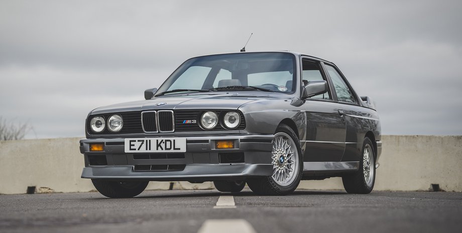 BMW M3 EVO2, BMW M3 Evolution II, BMW M3 E30 аукцион, BMW M3 E30 Великобритания