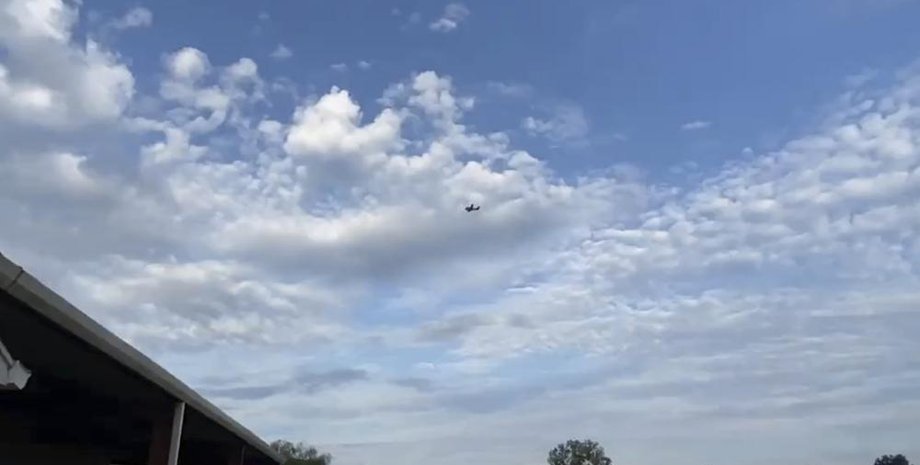 небо, самолет, сша