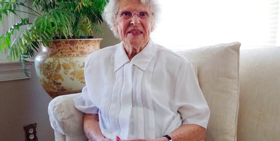 Американка, 100-летния женщина, секреты долголетия
