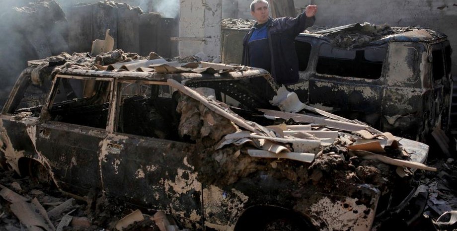 Последствия обстрела Попасной 25 января / Фото: Петро Задорожний