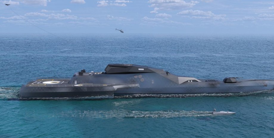 современный стелс-фрегат