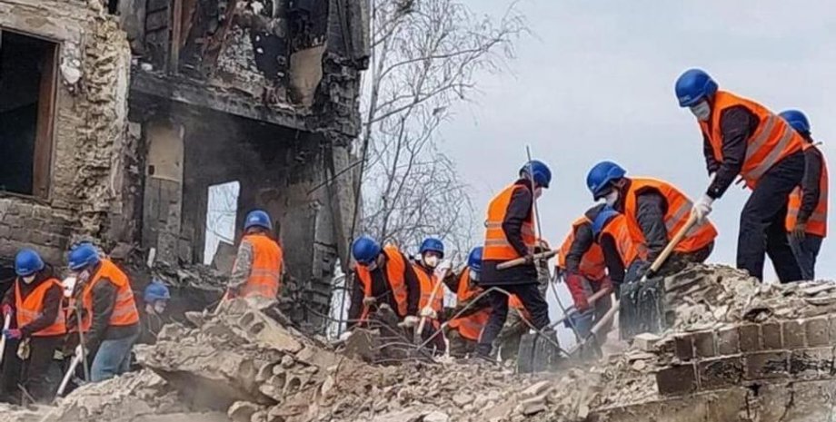 Армия восстановления, работа, руины, Татьяна Бережная, безработные