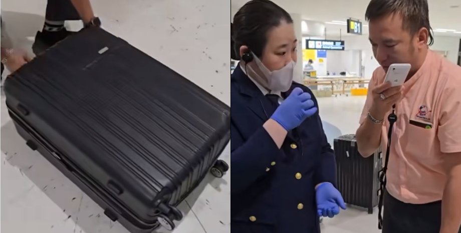 Багаж, чужой чемодан, аэропорт, международный скандал, каннабис в чемодане, перепутали багаж, задержали супругов, контрабанда наркотиков,