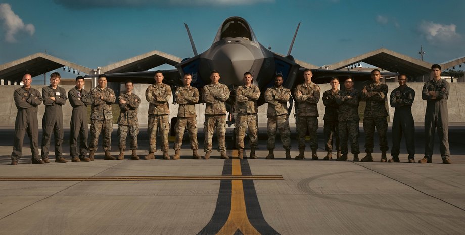 кадена, япония, сша, истребители, авиация