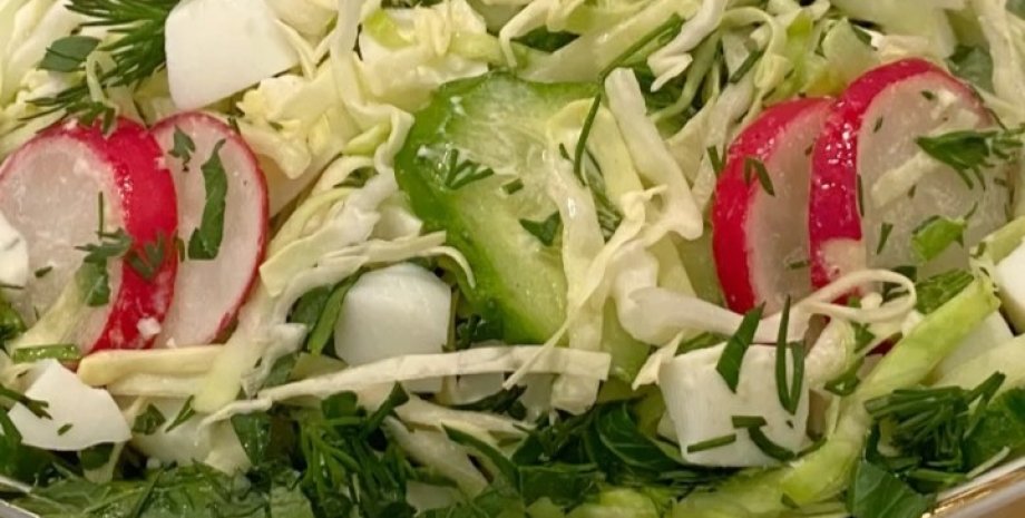салат, овочевий салат, низькокалорійний салат