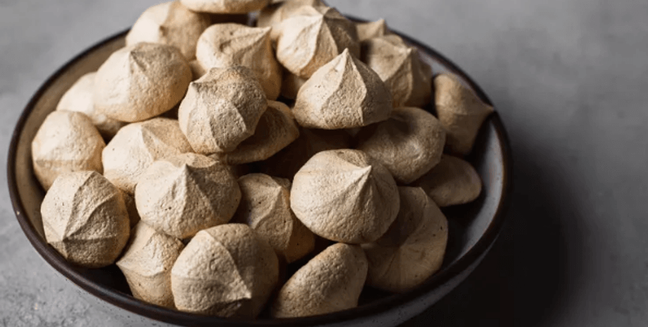 рецепт кофейных безе, десерт