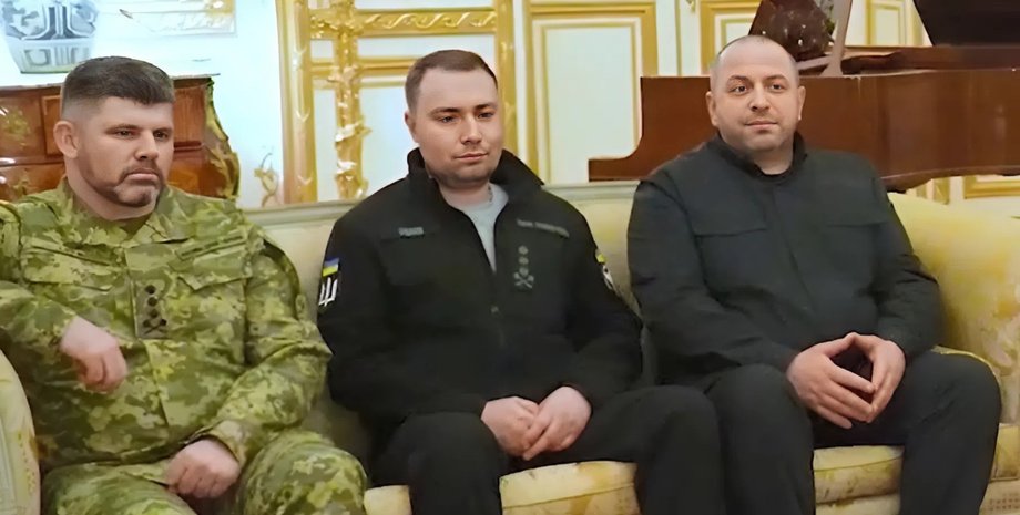 Украинские переговорщики в Париже Павел Палиса, Кирилл Буданов, Рустем Умеров в Париже