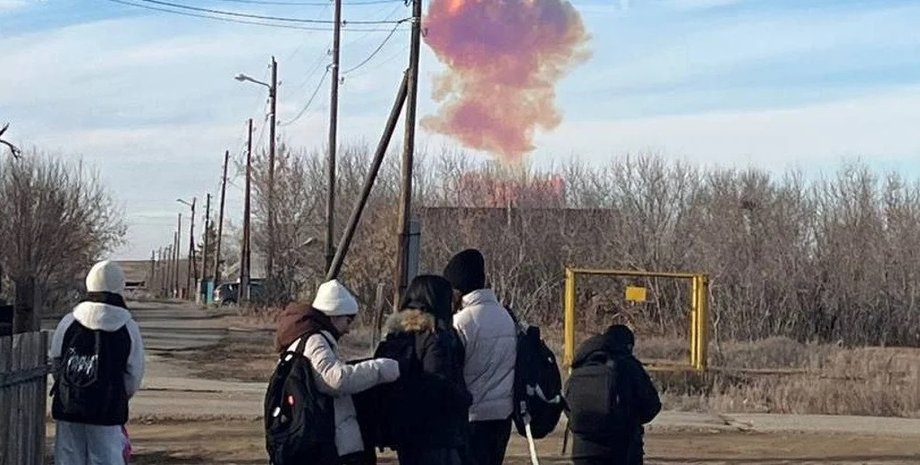 вибух ракети ясний у Ясному вибухнула ракета