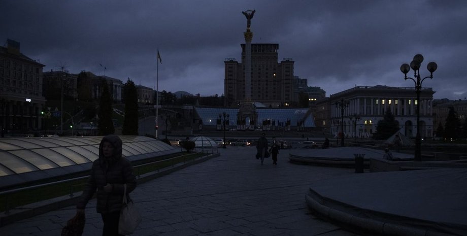 Отключение света в Киеве