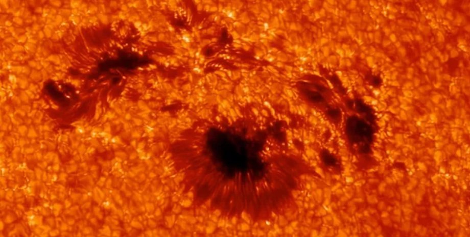 Солнечное пятно