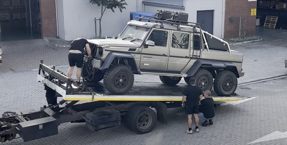 Mercedes G63 AMG 6X6, шестиколесный Гелендваген, Mercedes G63 AMG