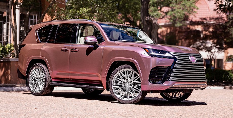новый Lexus LX