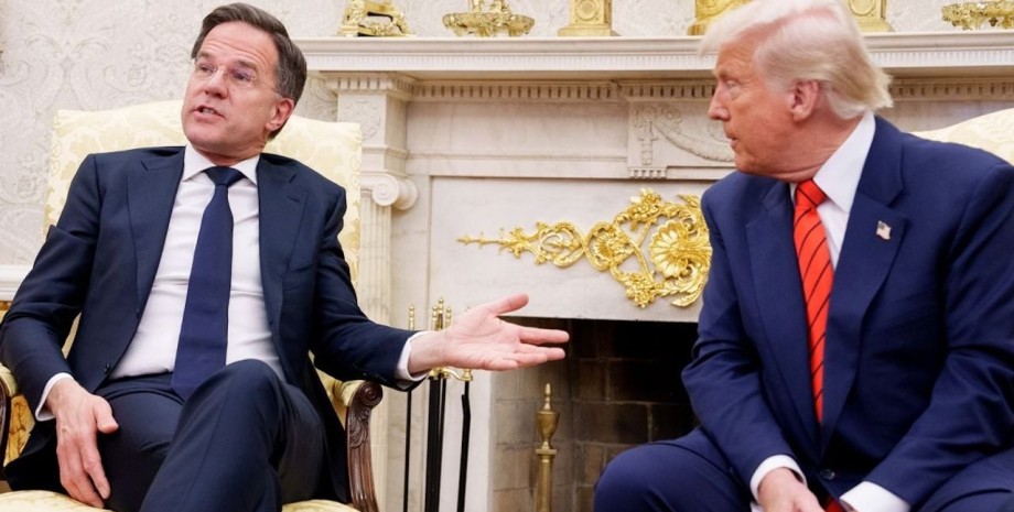 Встреча Марка Рютте и Дональда Трампа в США Встреча Марка Рютте и Дональда Трампа в Вашингтоне