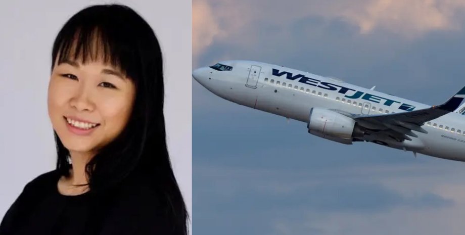 Женщину сняли с рейса, Джоанна Чиу, пассажирка, WestJet, авиакомпания, часто ходила в туалет, проблемы с желудком, полет