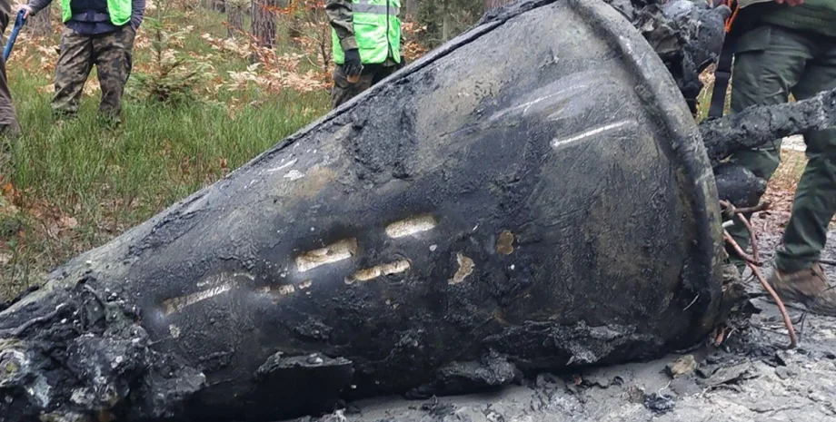 В Польше нашли баллистическую ракету