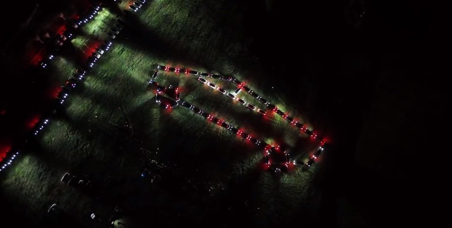 Tesla, Tesla Cybertruck, Авто, Автомобили, Пикапы, Мероприятие, Световое шоу, Электромобили