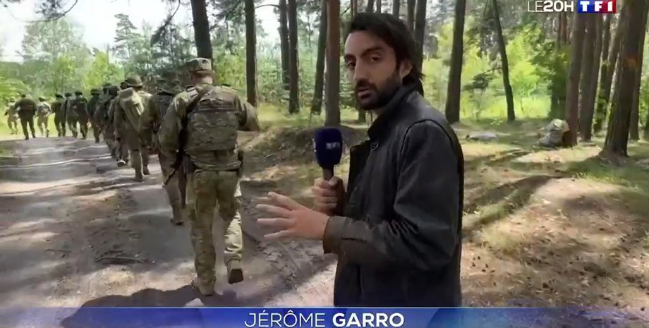 репортаж, кадирівці, TF1, французький телеканал, французький кореспондент,