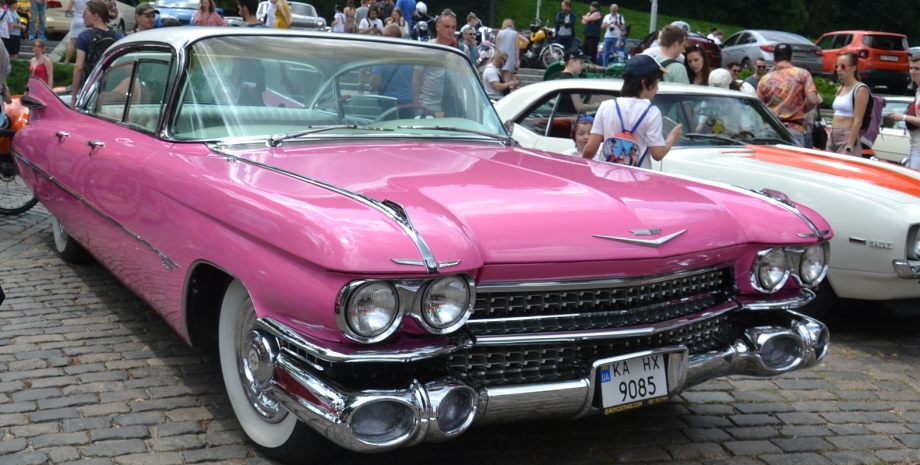 Cadillac 1959, ретро-авто, ретро-слет, Old Car Land, автофестиваль