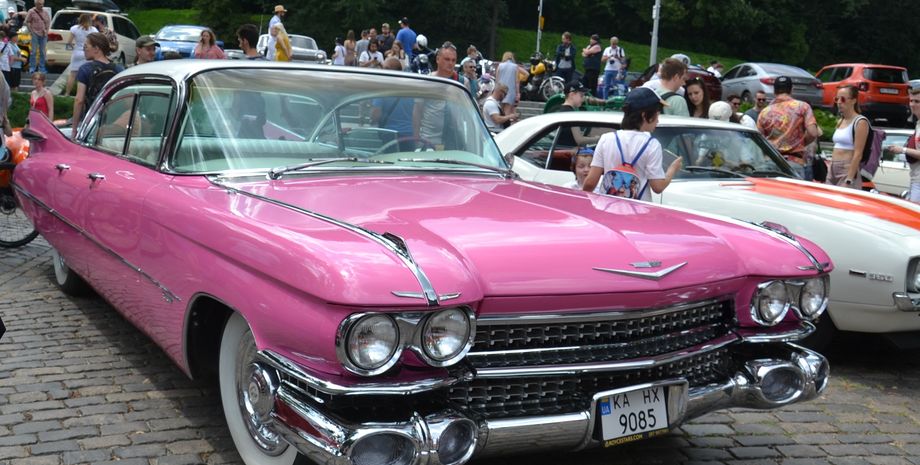 Cadillac 1959, ретро-авто, ретро-слет, Old Car Land, автофестиваль