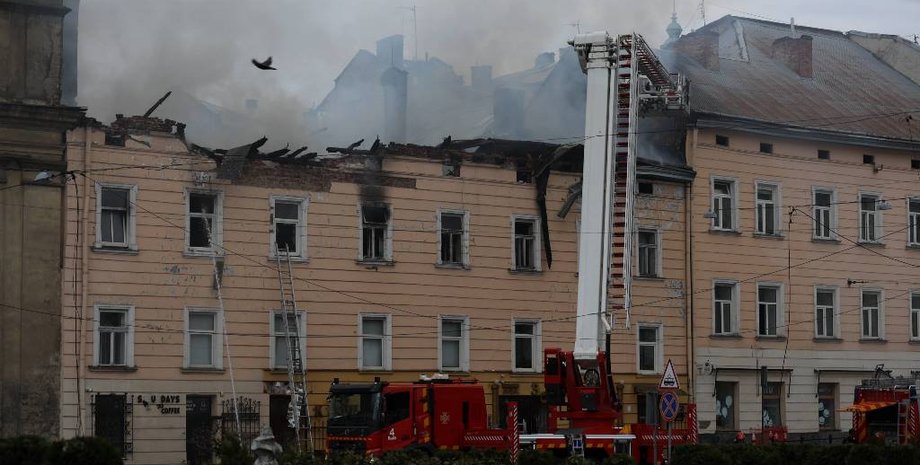 Львов после удара