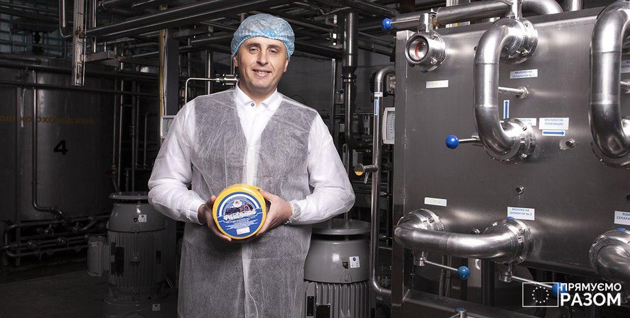 Тарас Осадчий, директор компании "Гайсинский молокозавод"