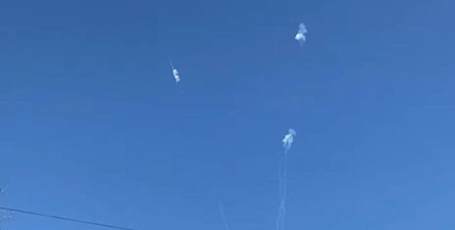 Взрывы ПВО, противовоздушная оборона