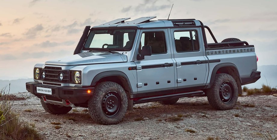 Ineos Grenadier Quartermaster, Ineos Grenadier, новий Ineos Grenadier, пікап Ineos Grenadier