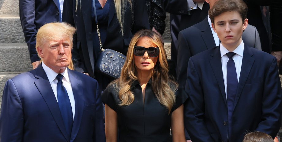 мелания трамп, дональд трамп, бэррон трамп, арест трампа, связь с порнозвездой, дональд трамп сын