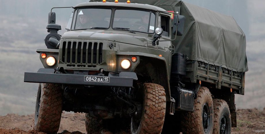 грузовик, военный грузовик, армейский грузовик