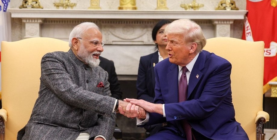 Дональд Трамп Нарендра Моді