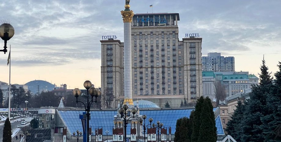 Киев, Майдан независимости, КГГА, действие комендантского часа, комендантский час Украина, комендантский час Киев