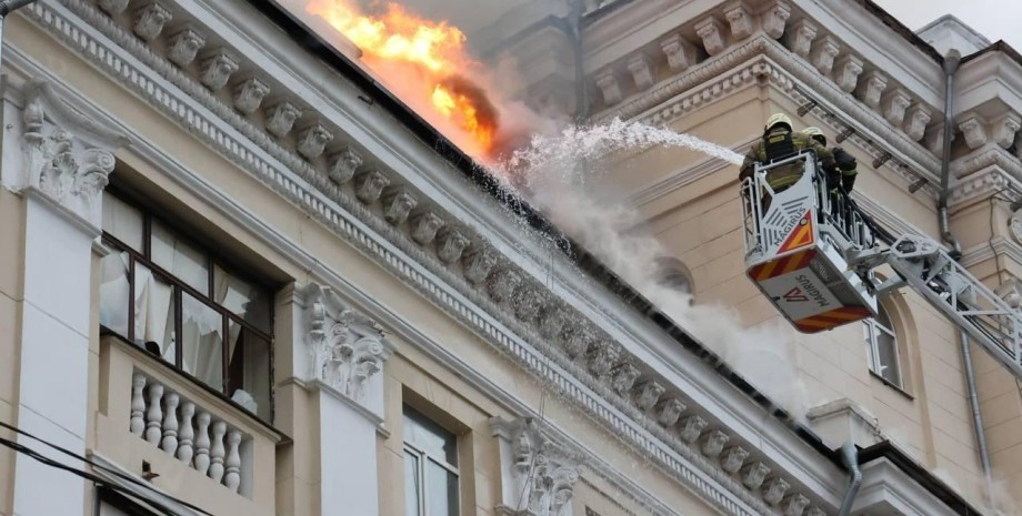 Дніпро, пожежа, наслідки атаки, обстріл РФ
