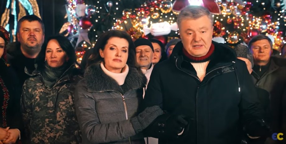 Петр Порошенко, новогоднее поздравление