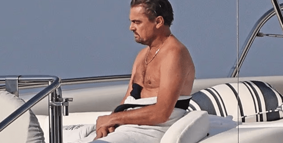 Леонардо Ди Каприо на яхте