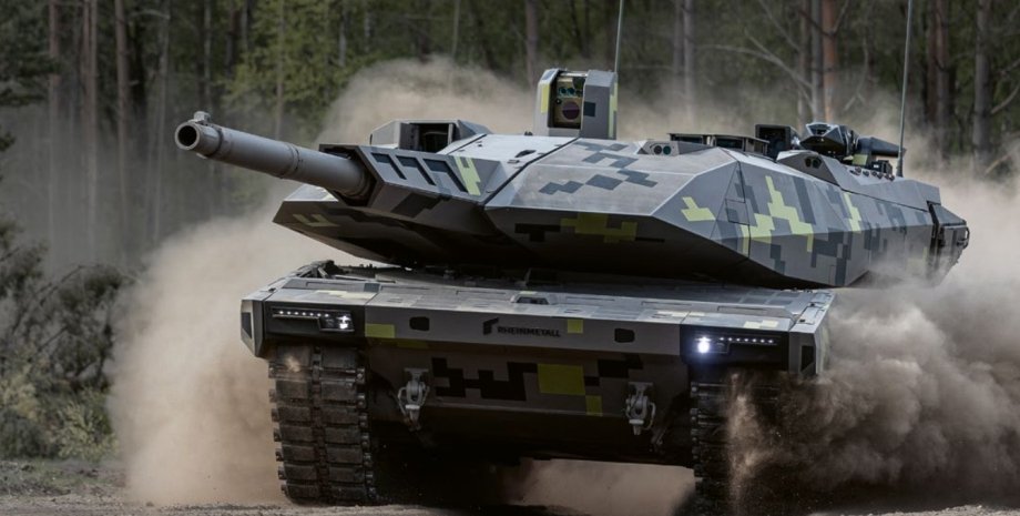 Panther KF51, танк, Rheinmetall