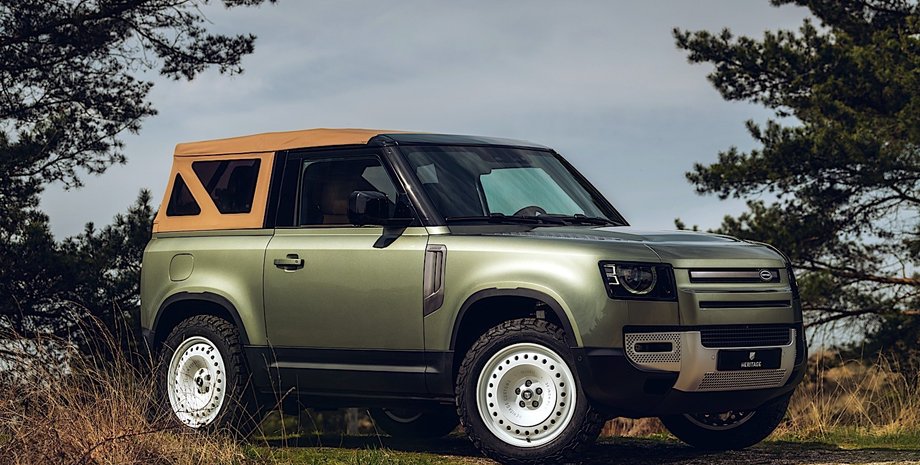 Land Rover, Land Rover Defender, Land Rover Defender Valiance Convertible, Тюнинг, Кабриолет, Внедорожник, Автомобили