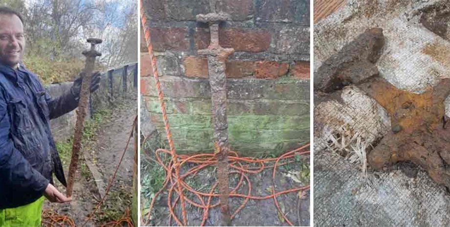 Меч викингов, история, открытия, англосаксонская эпоха, исторические артефакты, археологическая находка, оружие, викинги, археология