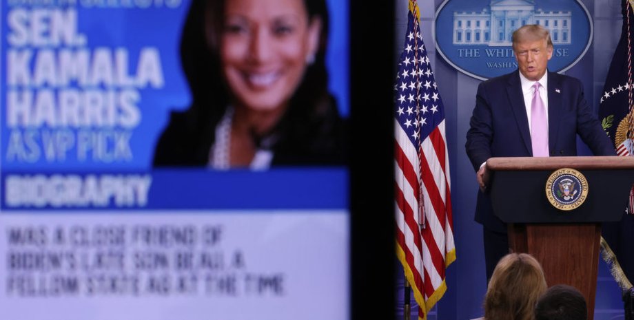 камала гарріс, дональд трамп, вибори в США, вибори президента США, протистояння трампа і камали Харріс, кого оберуть президентом США, заворушення в США, протести в США, прихильники трампа протести, вибори в США та інтереси України