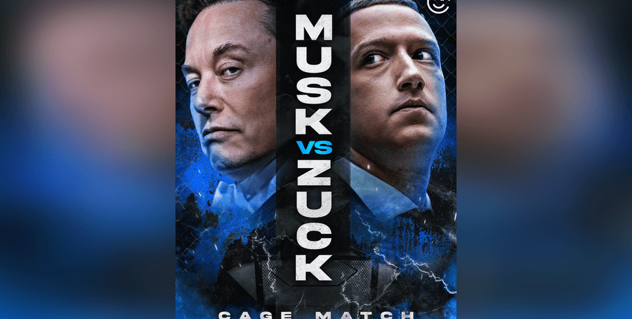 илон маск, марк цукерберг, октагон, бой в клетке, миллиардер, скандал, Twitter, Meta