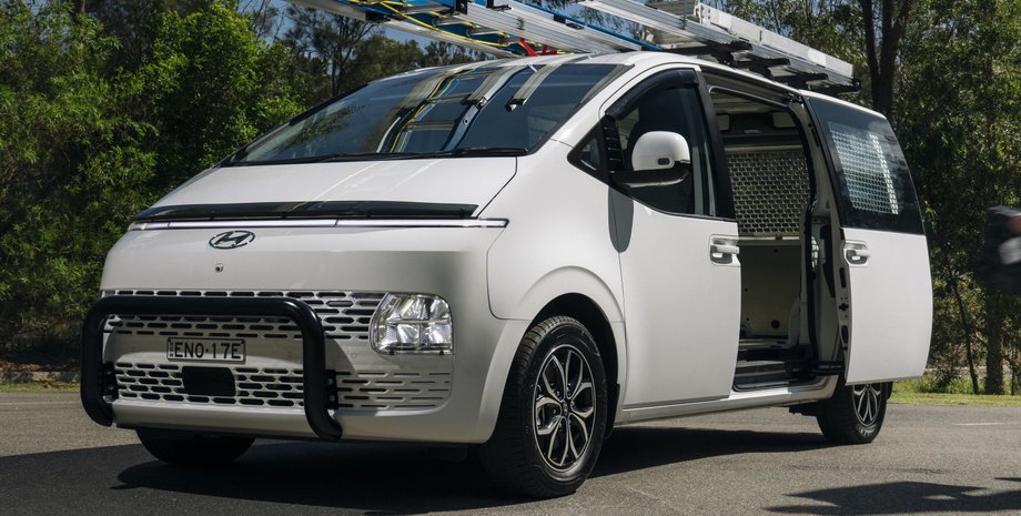 Hyundai Staria-Load, Hyundai Staria, новый Hyundai Staria, фургон Hyundai Staria, Hyundai Staria 2023