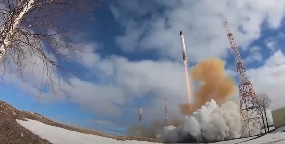 РС-28 Сармат, ракета Сармат, баллистическая ракета Сармат, межконтинентальная ракета Сармат, ядерное сдерживание Сармат, РФ ядерный шантаж